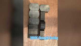 Nikkellegering gieten 1000C sterkte corrosie